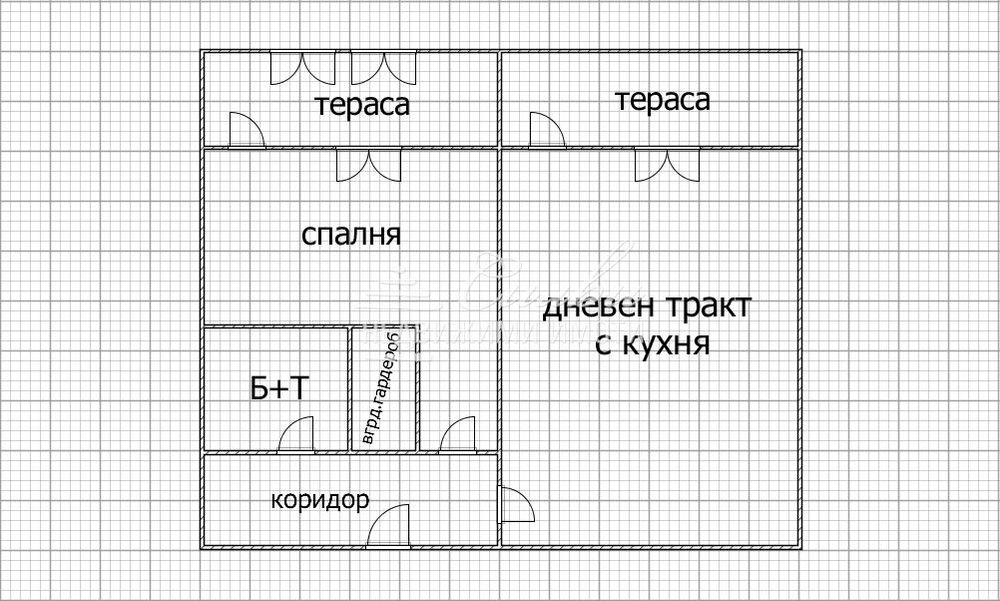 Продава се Едностаен апартамент в Шумен, Добруджански - 44 кв.м за 1449 €/кв.м - Снимка #9