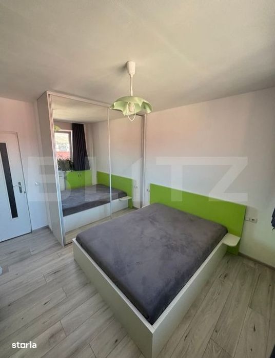 Apartament cu 2 camere, mobilat si utilat, parcare, zona Primariei