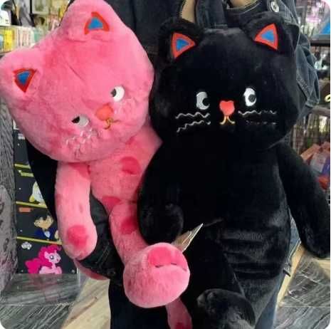 Голяма плюшена Котка, Голяма плюшена играчка Дълга Котка, 80см