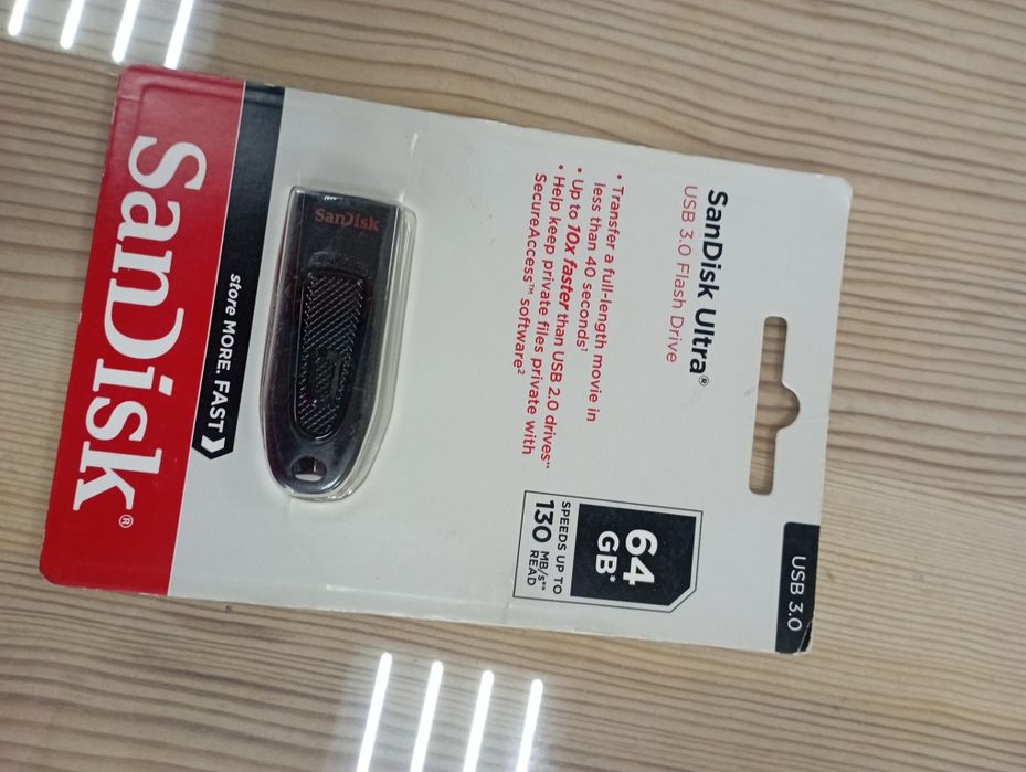 Флешка 64гб/карта памяти sandisk