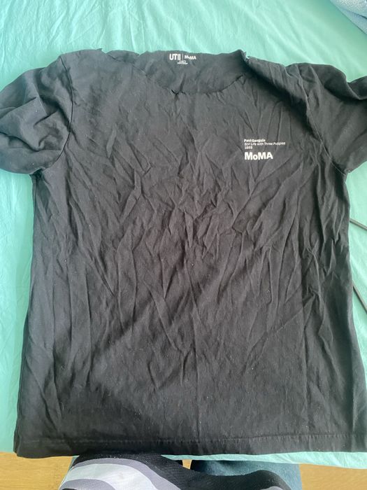 черна art тениска от МoMA