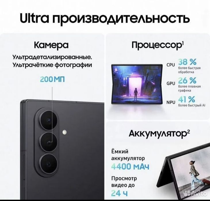 Продается новый Samsung galaxy Z fold 7