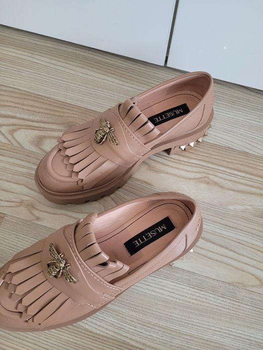 Pantof Musette piele naturala