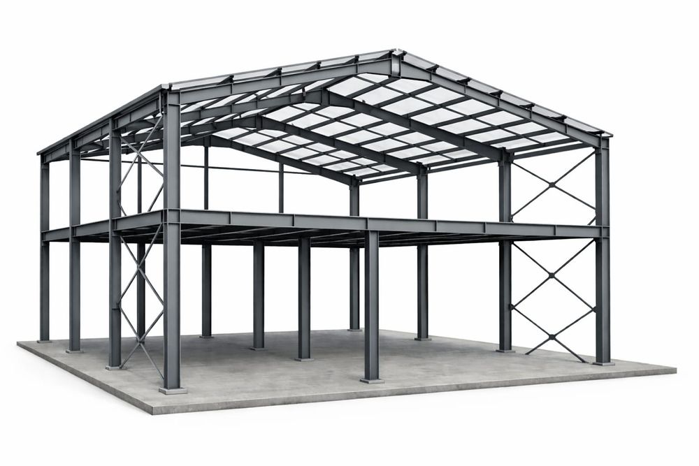 Vand hala metalica complecta 10x20-4h