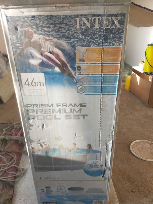 Бассейн дөңгелек комплекті бәрі бар