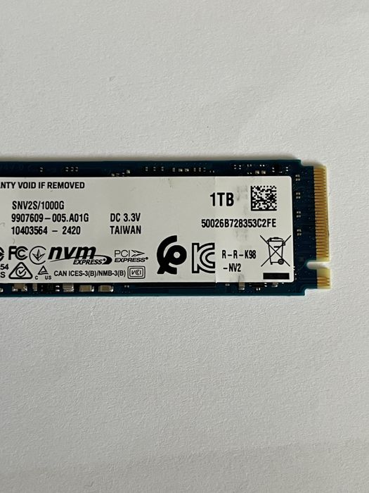 ssd nvme 1tb kingston second hand si noi de vanzare • Anunturi