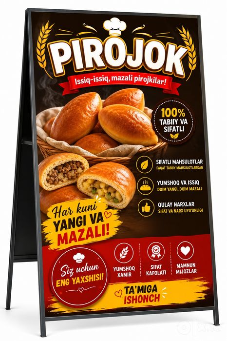 Banner pechat | Banner chop etish | Tashqi reklama | Toshkent
