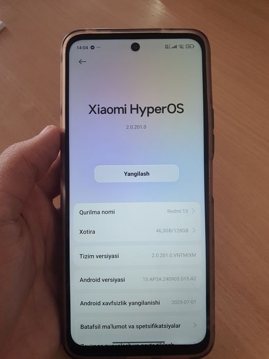 Redmi 13 holati ideal