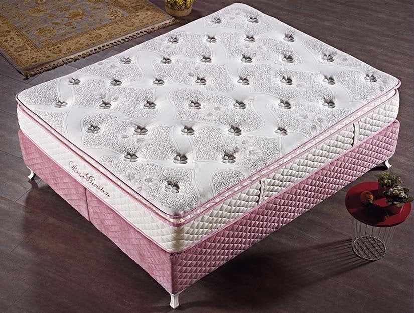 Тапицирано легло Rose Garden с матрак