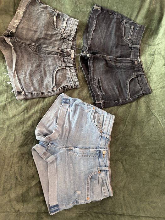 Къси дънки Pull&Bear и Bershka