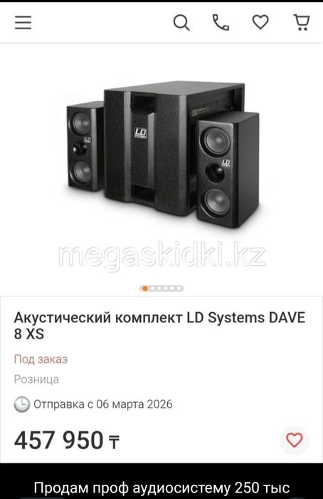 Колонки профессиональные