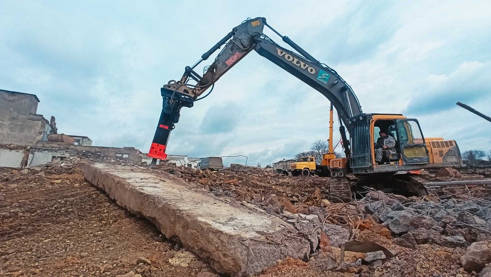 Гидромолот HammerMaster HM240 для CAT, Komatsu, Hitachi