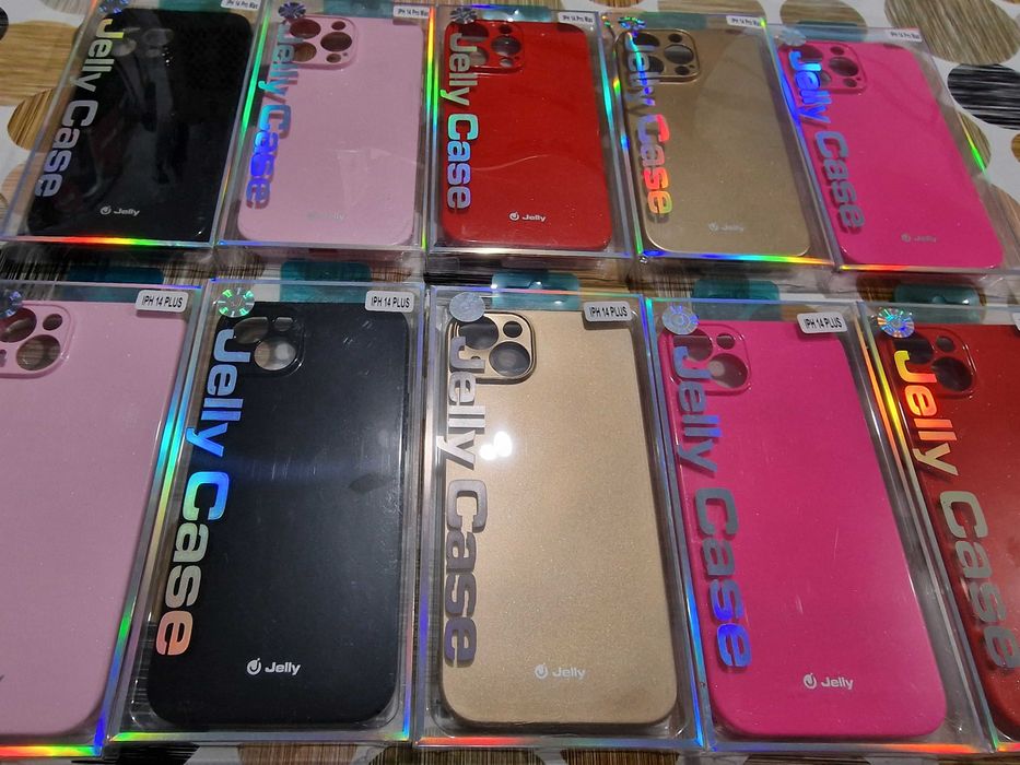 iphone 14 ,iPhone 14+ ,iPhone 14 pro , iPhone 14 pro Max jelly case