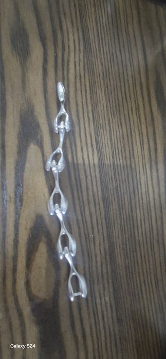 Bratara veche masivă cu email