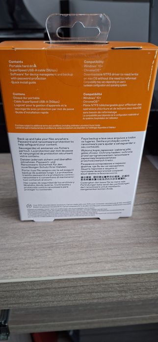 HDD Extern NOU sigilat WD My Passport 2 TB garanție 2ani