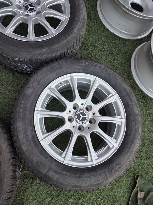 Jante Mercedes A class R 16 5x112 cu 205 60 16 Michelin  impecabile