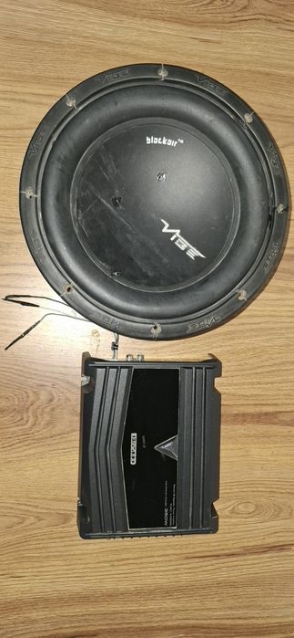 Усилитель и саббуфер калонка