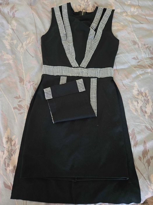 Уникална черна рокля