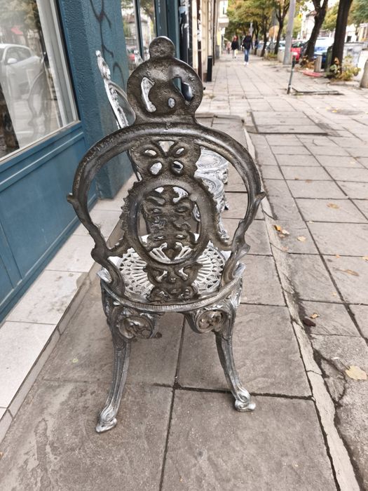 4 алуминиеви стола