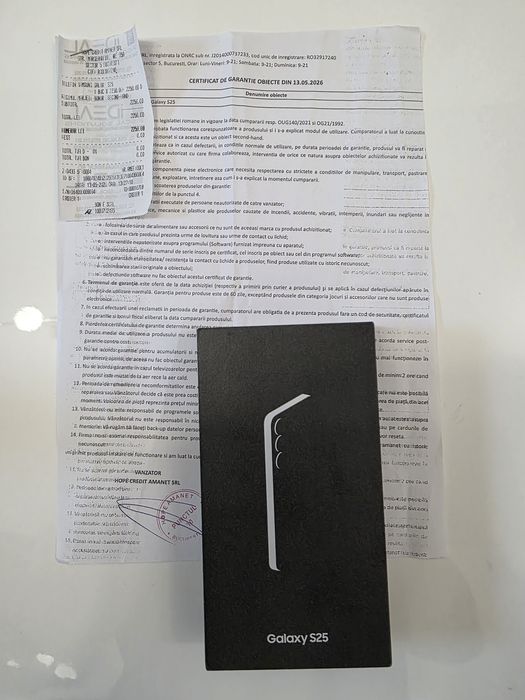 Samsung s25 5G Navy 128Gb NOU Sigilat Acte 2 ANI GARANTIE