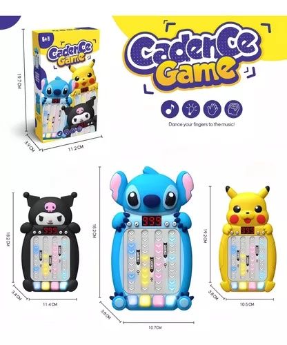 Поп ит игра Стич/Куроми/Пикачу Quick Push игра Stitch Kuromi Pokemon