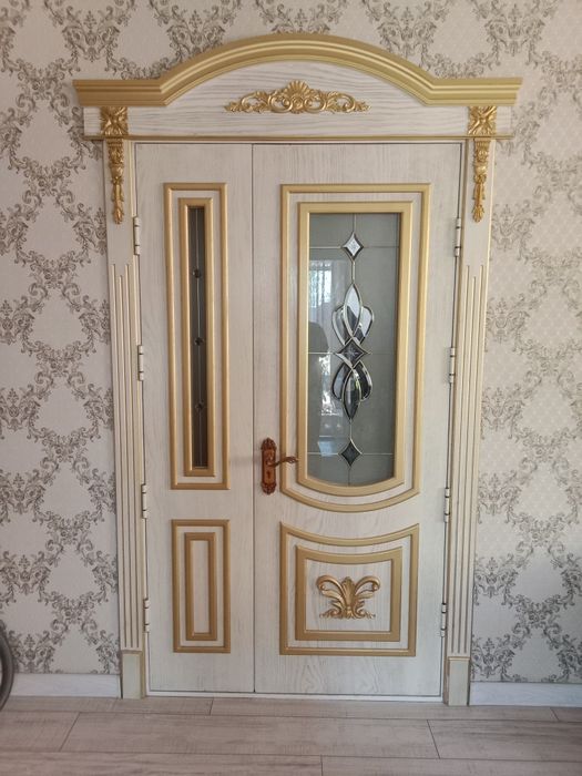 Установка дверей. Есік орнату