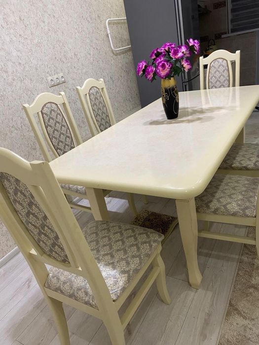 Стол 180х90 и 6 стулья