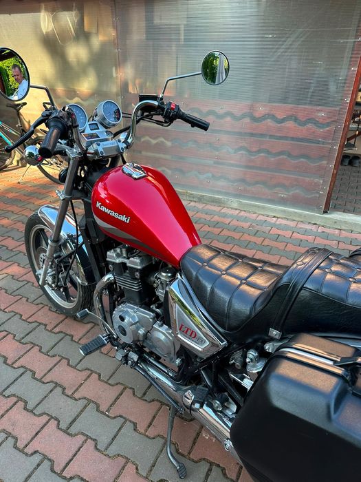 Kawasaki LTD 450 (1986) – Stare excelentă, A2, Transmisie pe curea