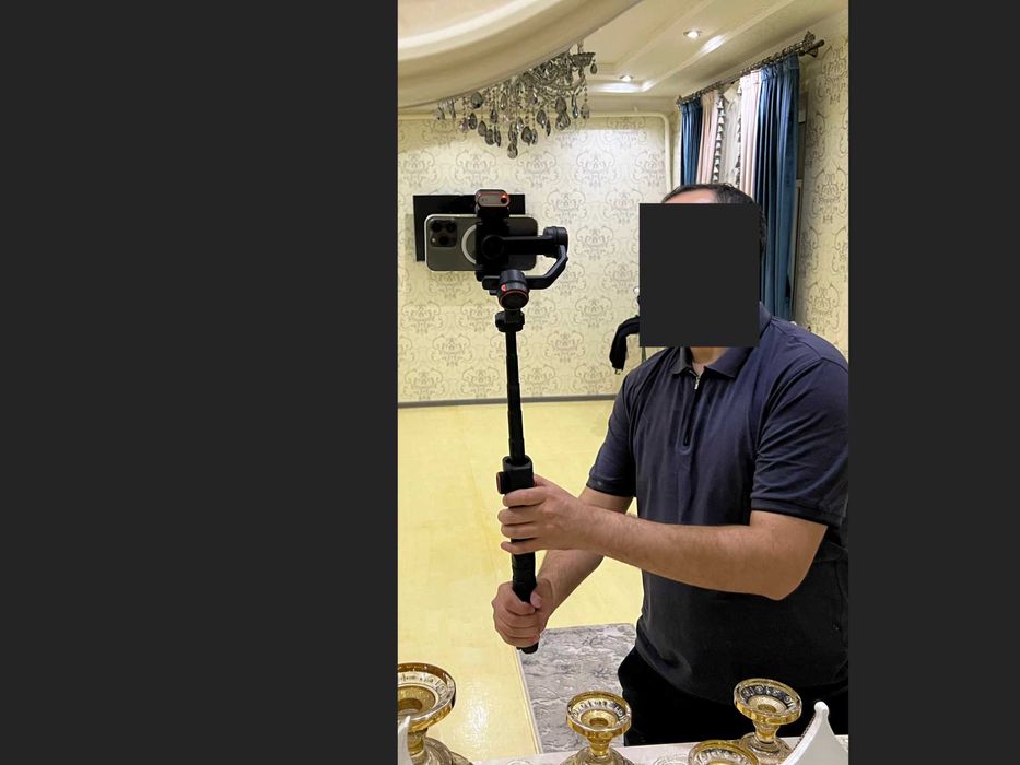 Mobilograflar uchun ideal xolatdagi HOHEM M7 stabilizatori