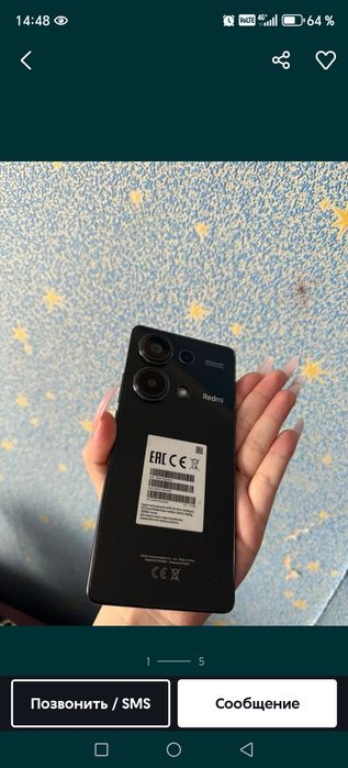 Redmi not 13pro. Идеал холатда.