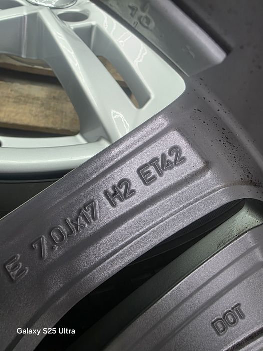 Лети джанти 17ки 5х112 Audi + зимни гуми 225/50/17 Dunlop