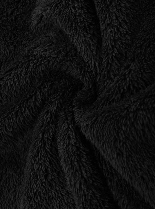 Зимна поларена блуза -черна унисекс -Размер М ,L