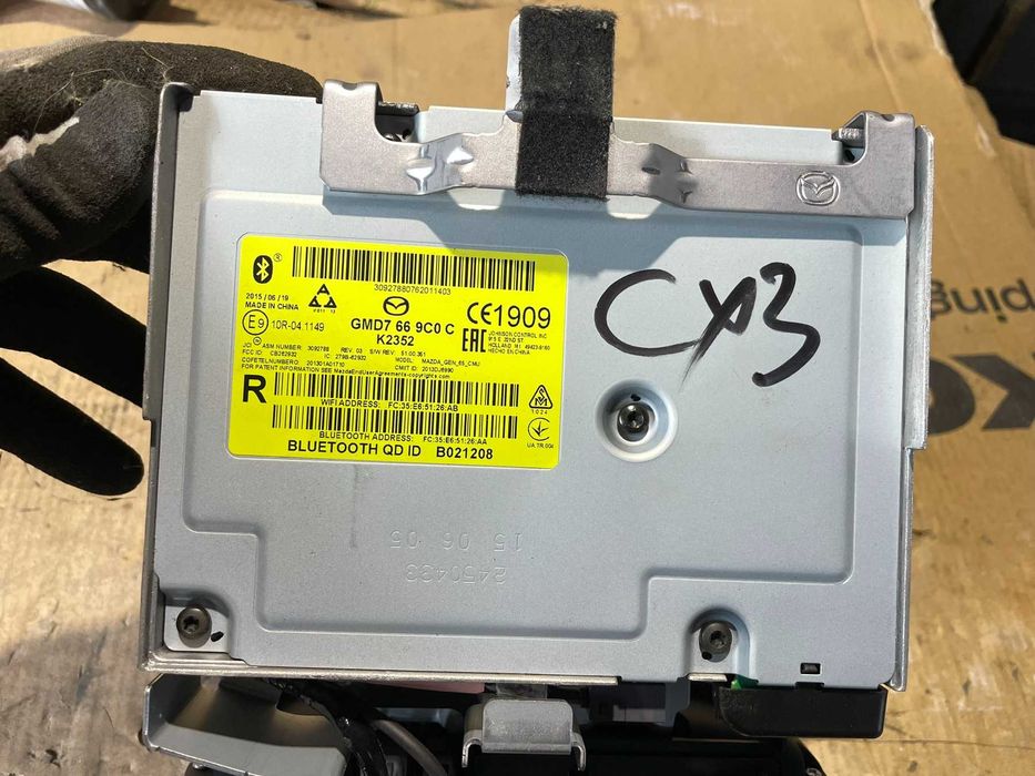Медия Навигация Bluetooth gmd7669c0 Mazda CX3 77kW 1.5дизел 2015