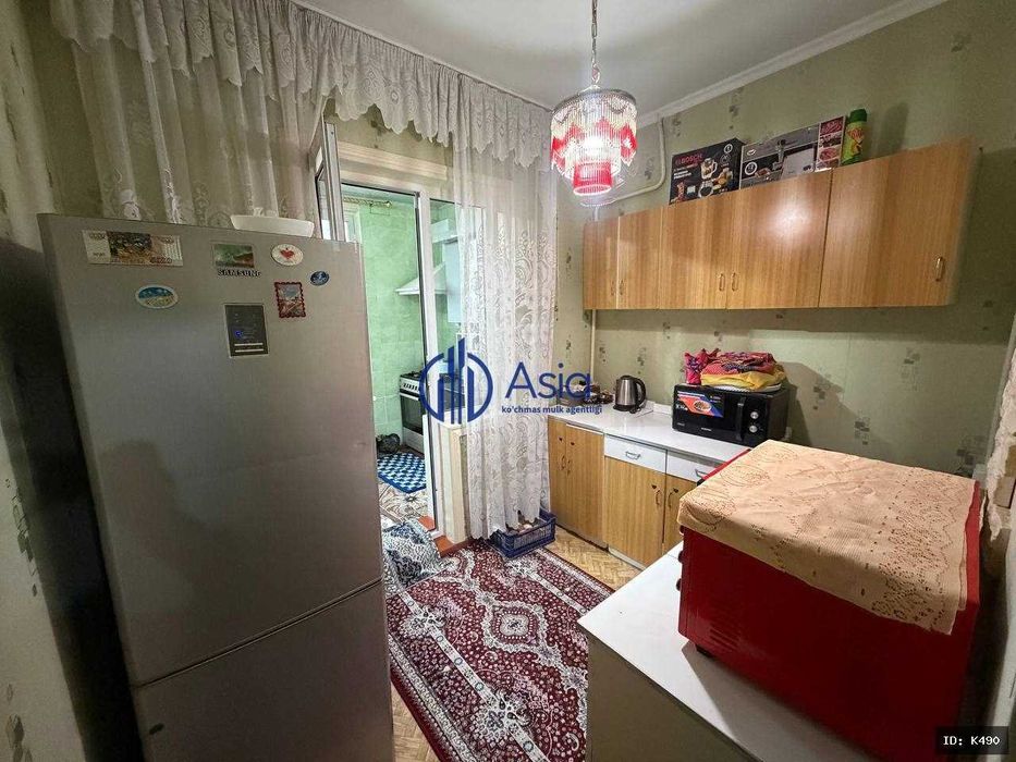 K490 Sharq1 tomondan Arzon narxda 3x xonali kvartira  sotuvga chiqdi