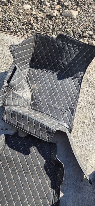 Set covorase presuri cauciuc vw touareg 7L mocheta diamant dedicate 7P