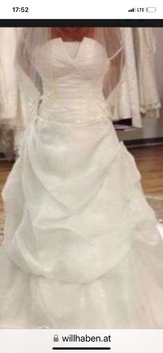 Rochie de mireasă Austria deosebit de interesantă , 36-38 mărimea
