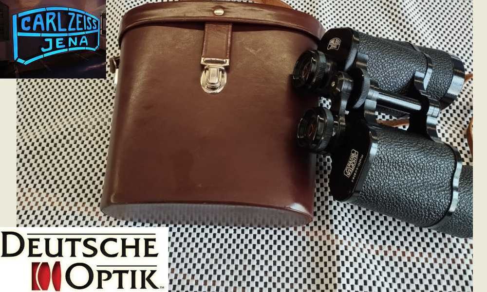 ТОП Бинокъл Carl Zeiss Jena-JENOPTEM-MULTI-COATED -10 х 50W-ГДР--като НОВ