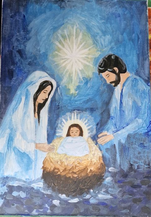 Картини с акрил върху платно.