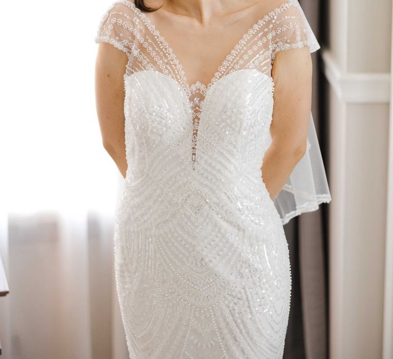 Rochie mireasa ivory tip sirena White Lady (M25-15)
