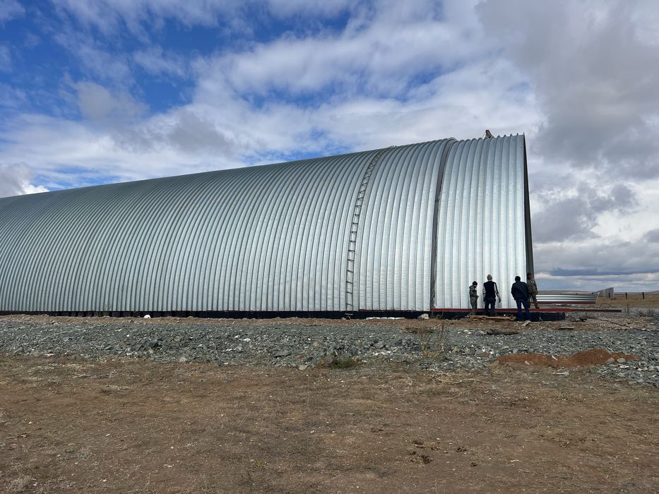 Ангар теплый под ключ