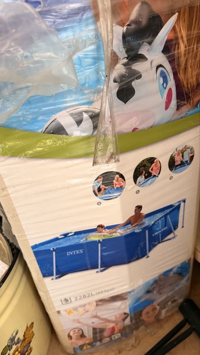 бассейн каркасный 2,6м б/у