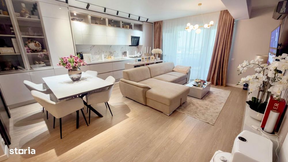Apartament 2 camere de vanzare I 74 mp I Mobilat design premium — fotografia 1