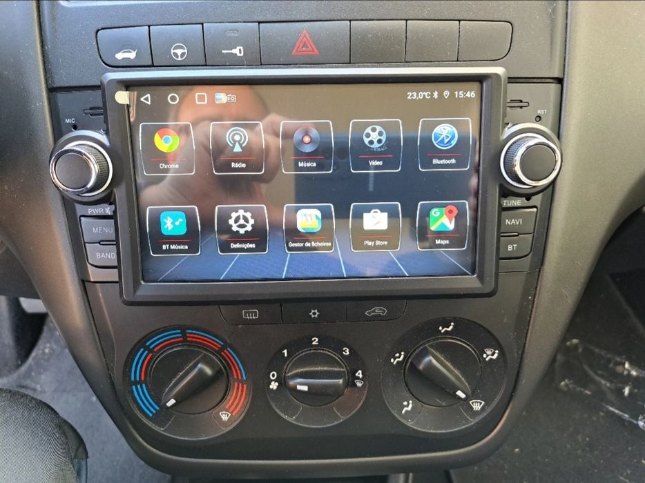 Navigatie android Fiat Linea Punto Waze YouTube Bluetooth