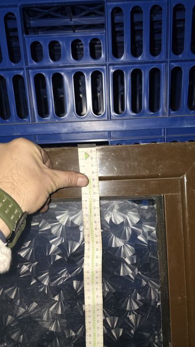 Vand ferestre aluminiu cu geam termopan diverse dimensiuni