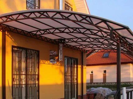 Навесы козырьки беседки