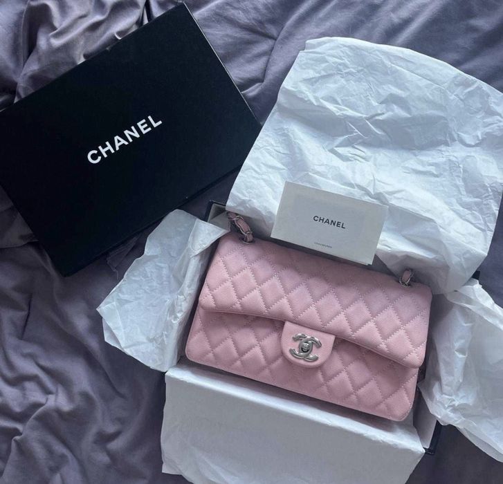 Geanta Chanel roz