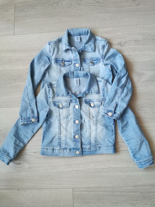 Geaca blugi  ( Denim), pentru fetite 6-7 ani și 7-8 ani