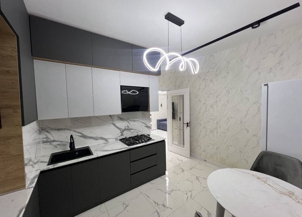 Кушбеги Новостройка Жк Соларис квартира 2х комнатная  мебель техника