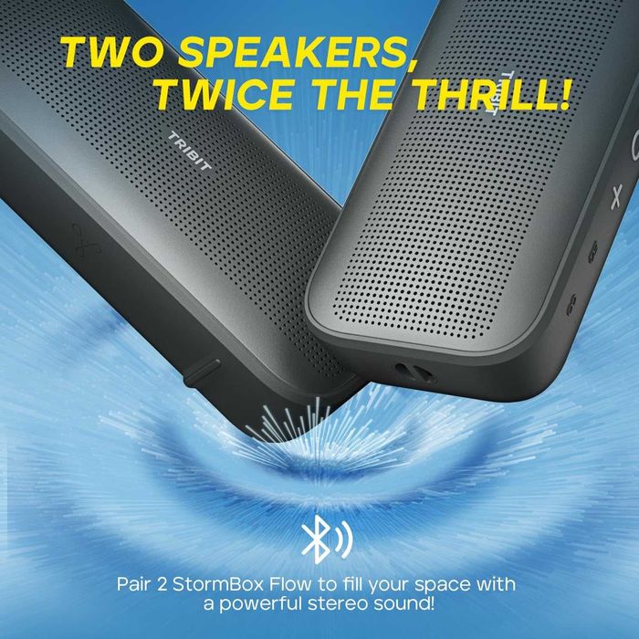 Tribit StormBox Flow безжична Bluetooth тонколонка, 25W, 30 часа