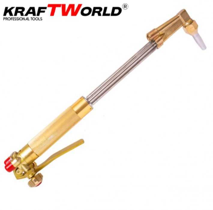 Резак за газокислородно рязане KRAFTWORLD 440мм с пергел и 4 дюзи